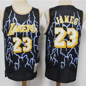 Nba Shirts La Lakers Lebron James Swingman City Jersey Black Poshmark